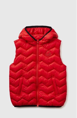 Prešit brezrokavnik s kapuco