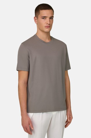 High-Performance Piqué T-Shirt With S.Cafè® Yarn
