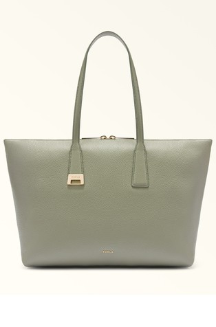 Večja usnjena tote torba