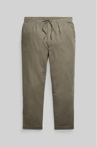 Polo Prepster relaxed fit hlače iz lana in bombaža