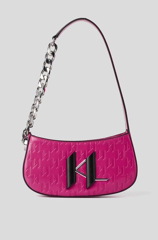 K/Saddle torbica z reliefnimi monogrami