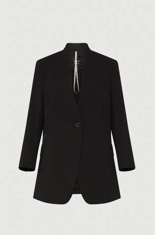 Art. 365 daljši suknjič iz krep satenaste tkannine