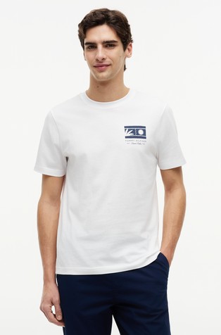 Logo Graphic Jersey Crew Neck T-Shirt