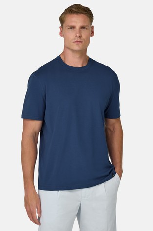T-Shirt In Stretch Supima Cotton