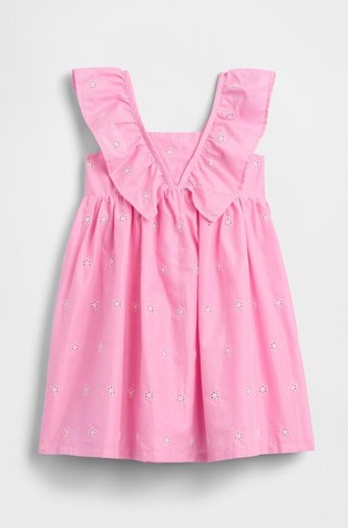 Obleka z naborkom za malčice