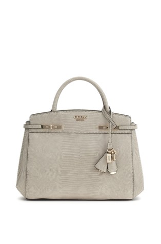 Melinda Faux-leather Snakeskin-Print Handbag