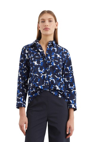 Patterned Shirt Made in Organic Cotton