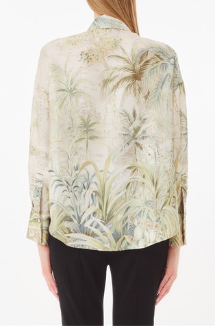 LIU JO Tropical-print shirt Jungle 2