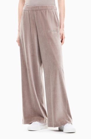 Athletic Velour wide pants
