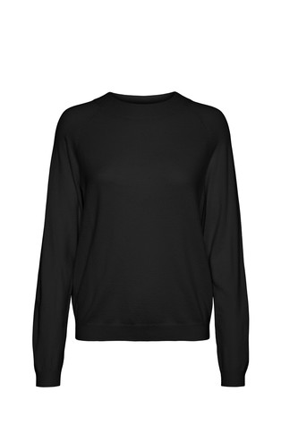 VMHAPPINESS pleten pulover iz viskozne mešanice