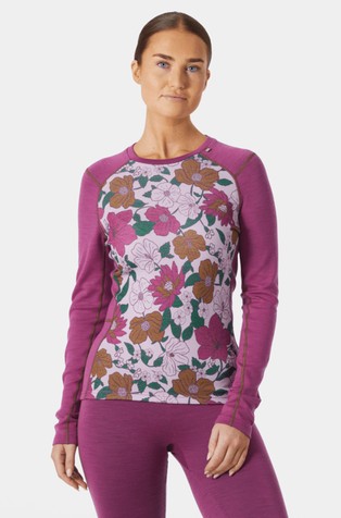 LIFA® Merino Midweight Graphic Long-Sleeve Crew Base Layer