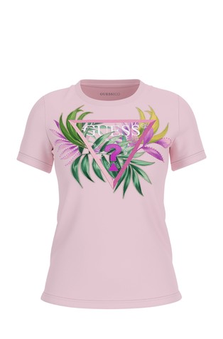 Leaf trinagle logo T-shirt