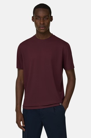 T-Shirt In Stretch Pima Cotton