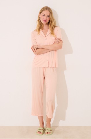 Viscose classic pyjamas