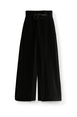 Relaxed fit hlače iz bombažnega poplina
