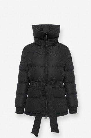 Vodoodbojna puhovka s pasom in živalskim vzorcem