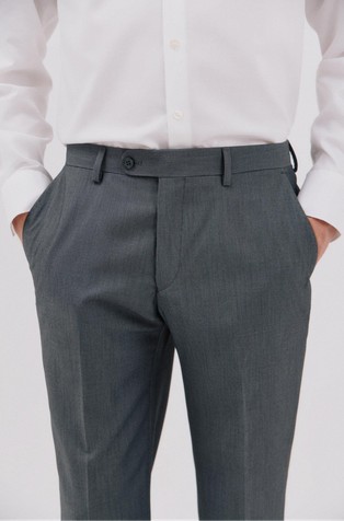 CORTEFIEL Serie XXI slim fit trousers Gray 5