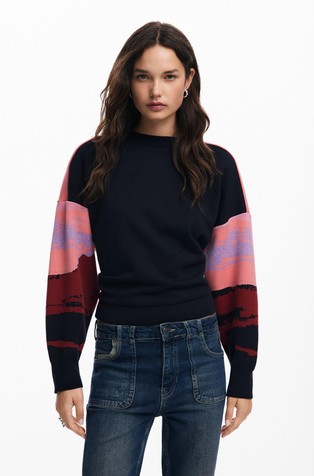 Sunset landscape sweatshirt