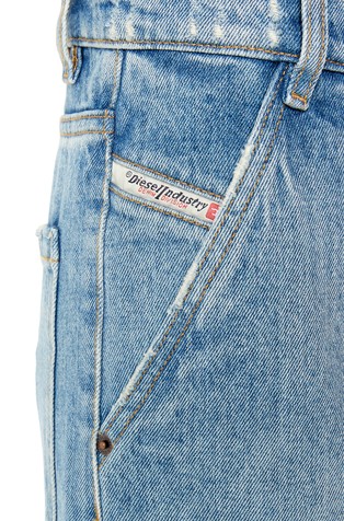 DIESEL Straight jeans hlače - D-Sire 0EMAG Modra - Light Blue 3