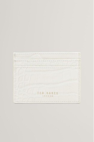 Denarnica za kartice z vzorcem krokodilje kože