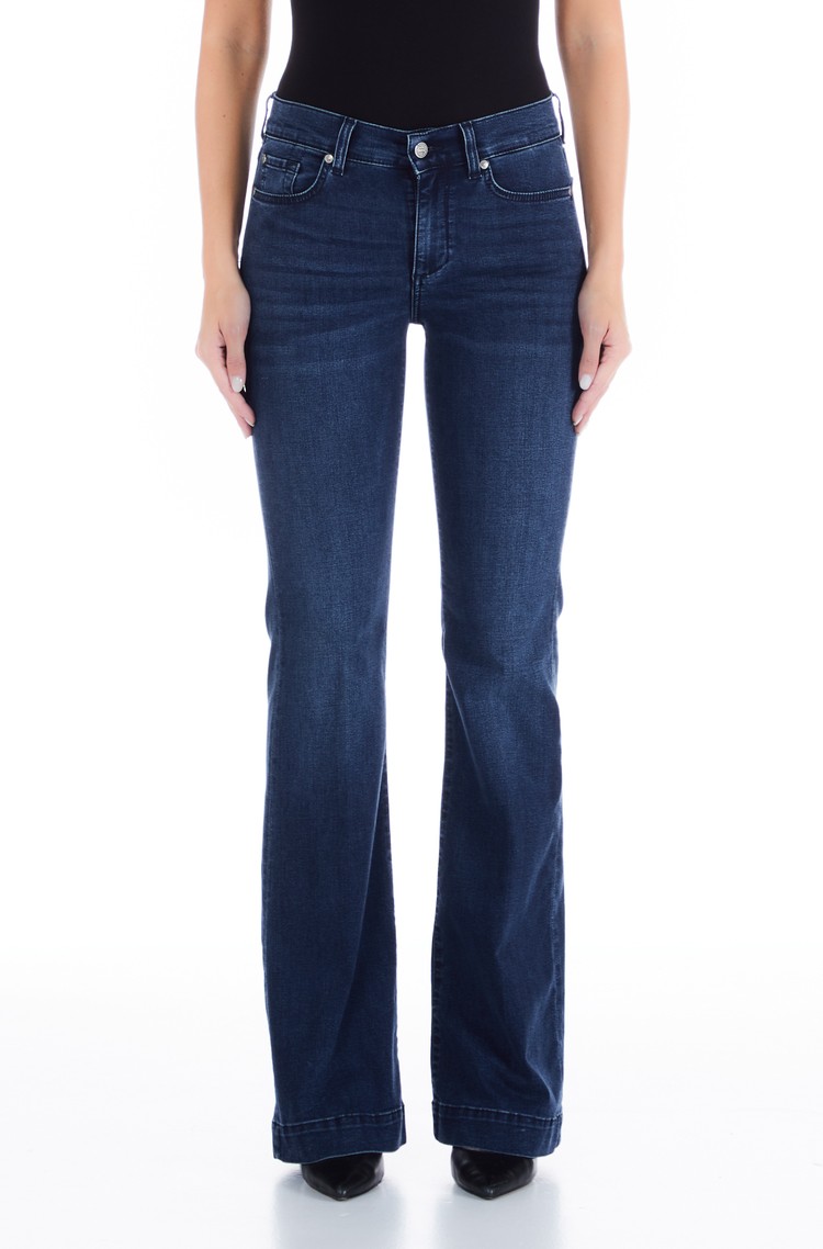 LIU JO Stretch flared jeans Blue 