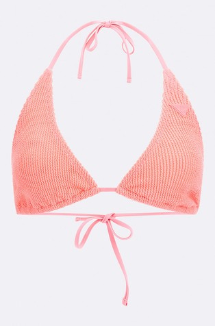 GUESS Logo triangle bikini Peach 4
