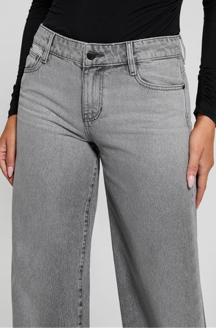 GUESS Relaxed fit jeans hlače Siva - Gray 6