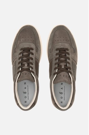 HOGAN H-TV Suede Sneakers Brown 4