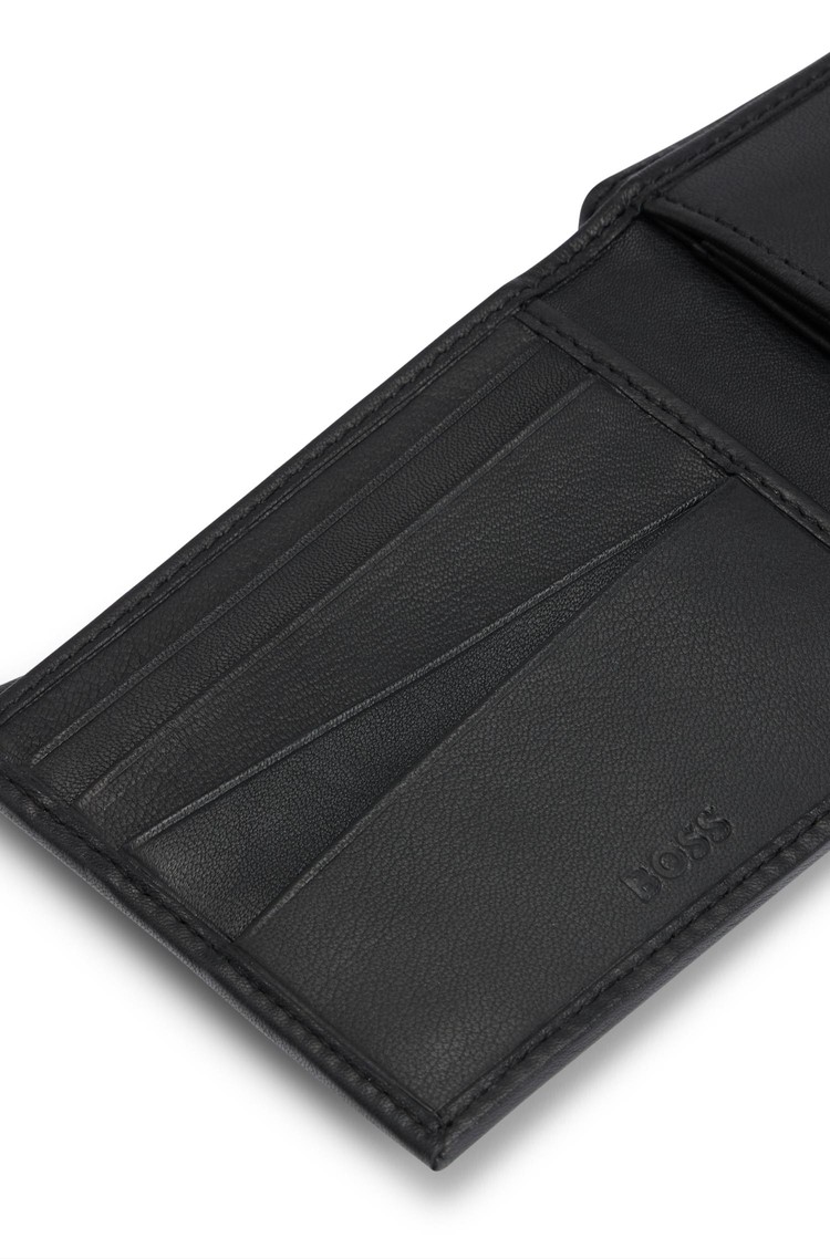 BOSS by Hugo Boss Men's Structured Trifold Wallet