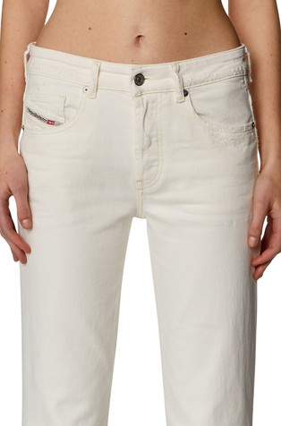 DIESEL Straight fit Jeans - 1989 D-Mine 09I15 White 4