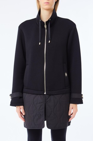 Jakna iz scuba tkanine in najlona