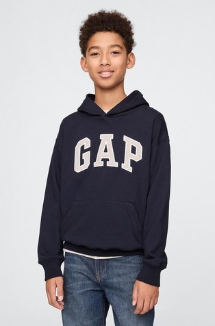 Gap logo pulover s kapuco za dečke