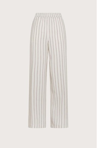 Straight trousers in multi-stripe pinstripe