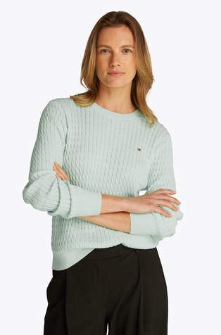 Cable Knit Cotton Jumper