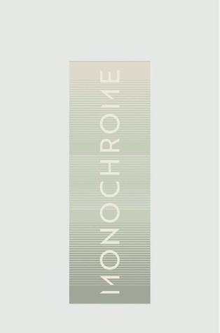 Monochrome logo scarf