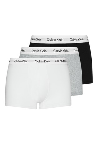 Paket 3 boksaric z nizkim pasom - Cotton stretch