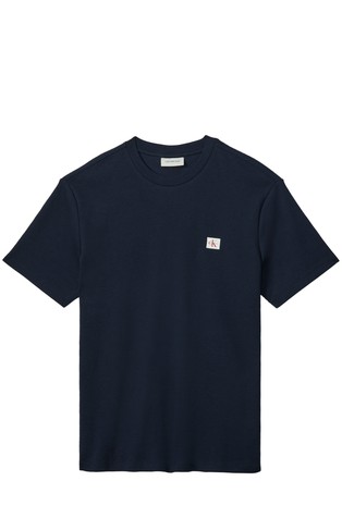 Majica s kratkimi rokavi in vafelj teksturo