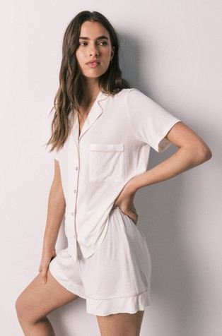 Striped classic pyjamas short pyjamas