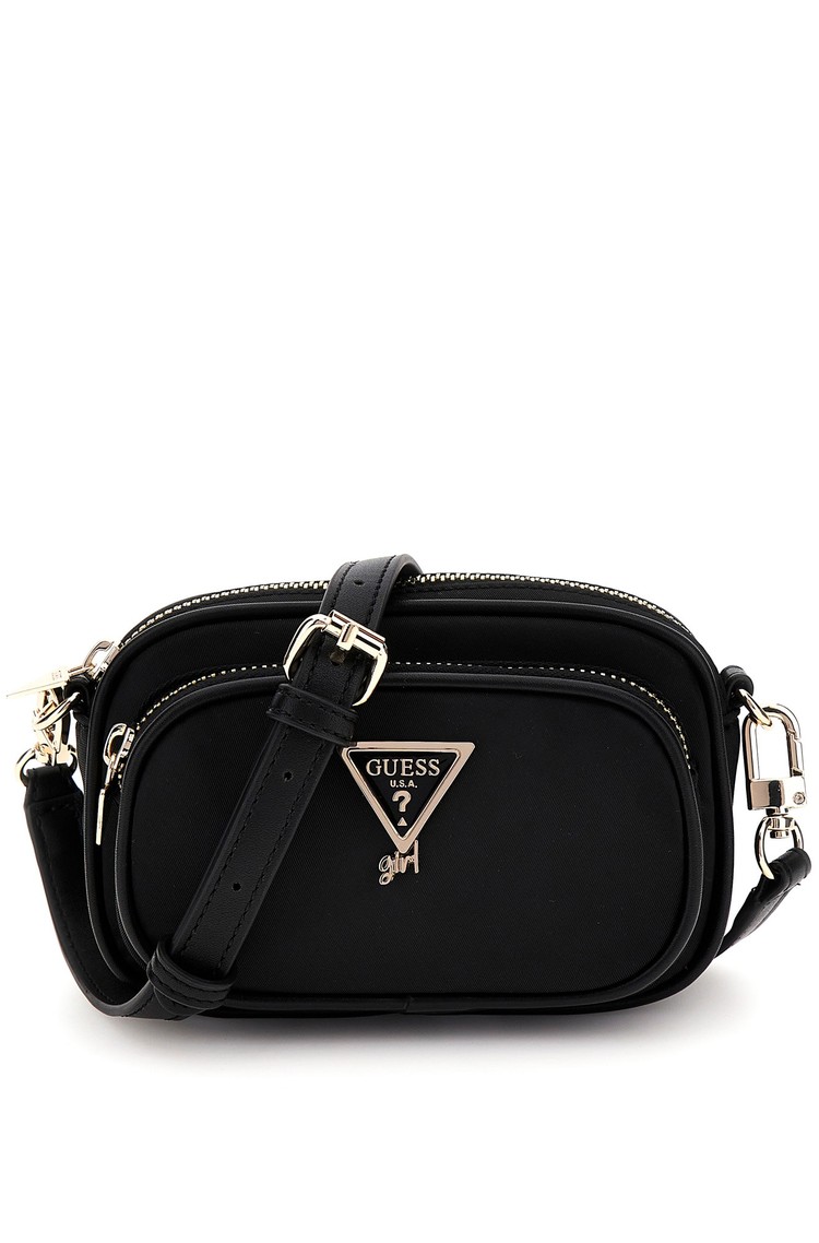 GUESS Mini torbica za čez ramo Črna - Black 