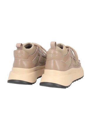 TOSCA BLU Alaska pletene superge z umetnim usnjem Bež - Beige 3