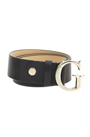 Ginevra logo fastening belt