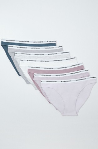 7-pack classic panties in stretch cotton
