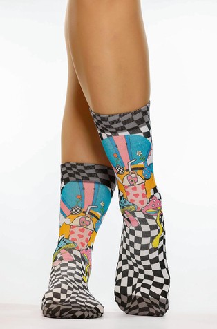 Happy Mushroom socks