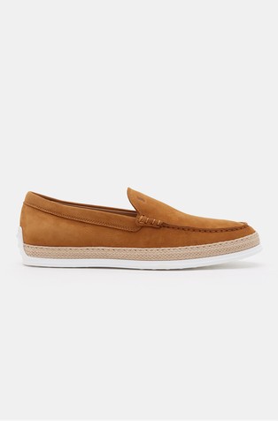 Leather loafers
