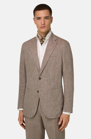 Lanen suknjič z meliranim vzorcem