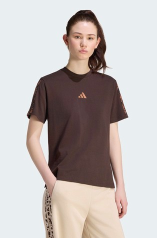 Animal Print 3-Stripes T-shirt