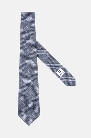 Prince of Wales Check Tie in a Silk Blend