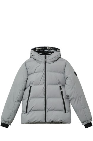 Unisex winter jacket with hood