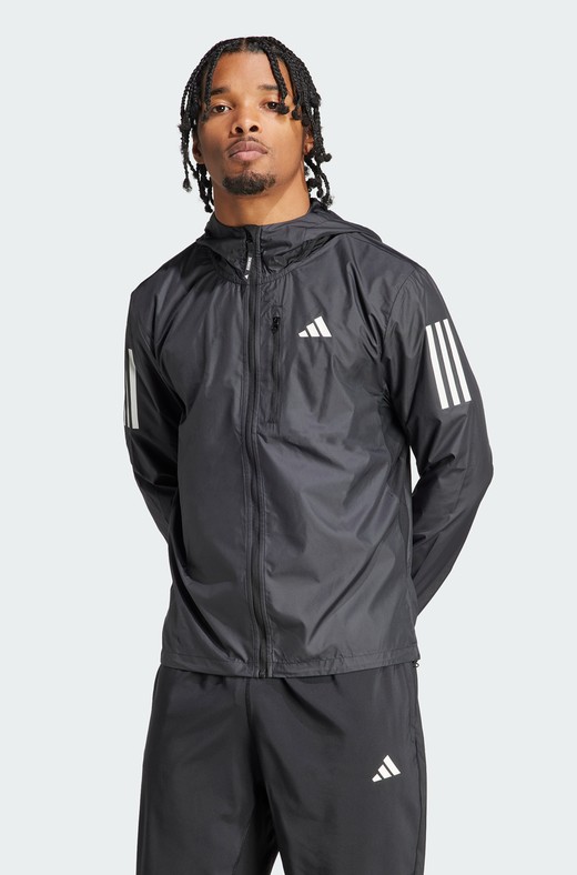 Own the Run Hooded Running Windbreaker Jacket ADIDAS