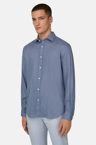 Regular Fit Linen Shirt